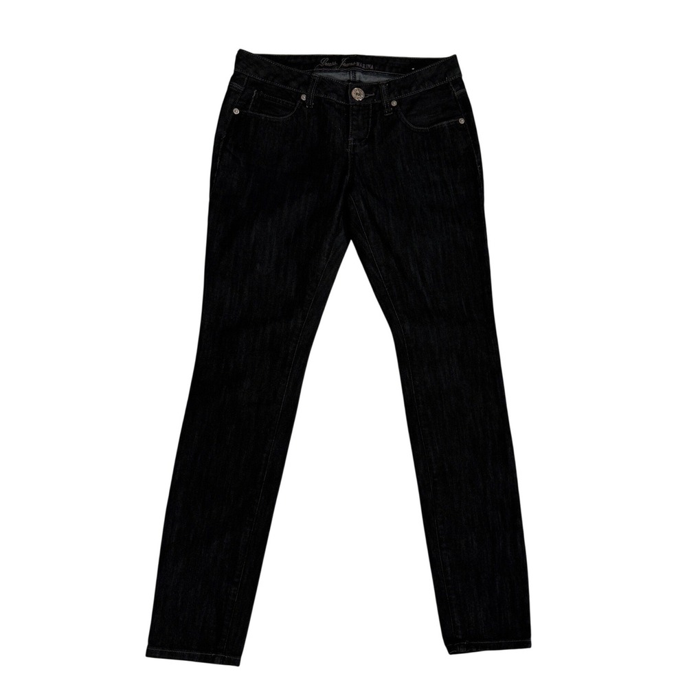 Guess Jeans Marina Skinny Jeans Womens Size 28 Dark Indigo Excellent  Denim